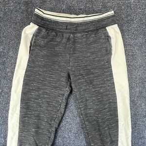 PINK Victoria's Secret Pants Womens XS Gray White Jogger Athletic Lounge Logo